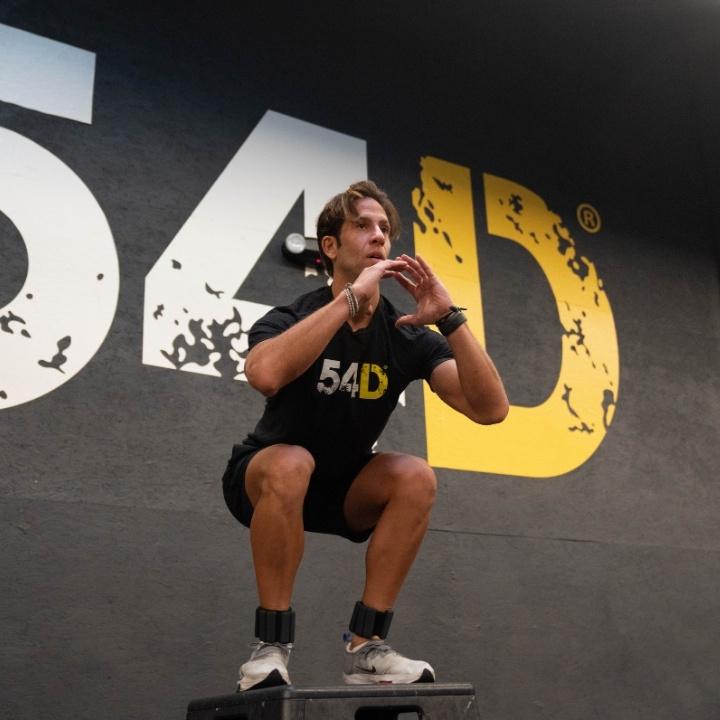 54D ON  Official Black T-shirt