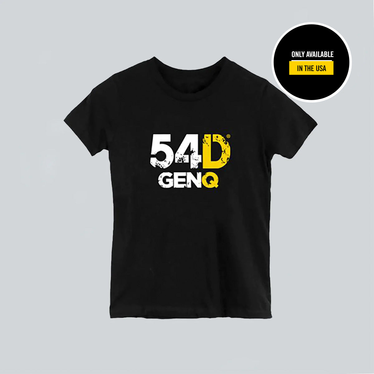 54D GENQ Official Black T-shirt